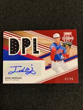 2020 Elite Extra Edition DPL Jose Dejesus Auto/Jersey 87/99 #DMS-JD 🔥⚾️
