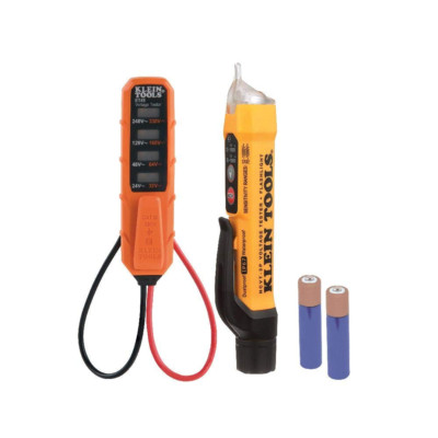 Klein Tools NCVT3PKIT Electrical Test Kit, Dual-Range Non-Contact Voltage Tester