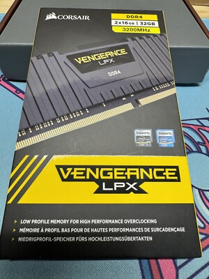 CORSAIR - VENGEANCE LPX 32GB (2x16GB) DDR4 3200MHz C16 (NEW SEALED!)