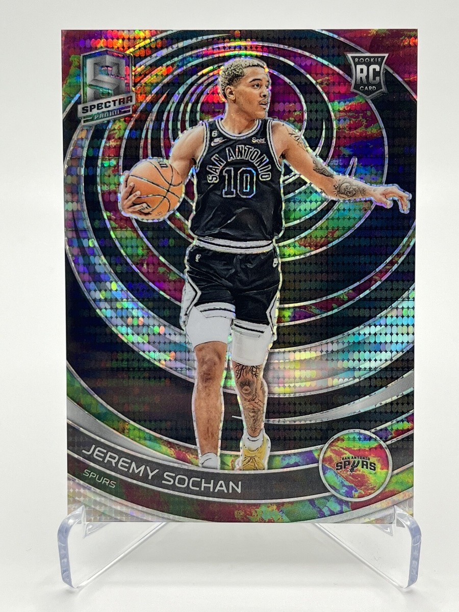10/25】2022-23 Jeremy Sochan RC Auto サイン 【公式通販】