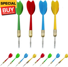 Dart, 16 Pcs Dart with Steel Tip Points for Dartboard Multicolor