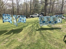 Vintage 1977-1979 Star Wars Empire strikes back Bed Spread Lot Curtains