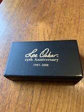 Lee Oskar 25 Th anniversary 1983-2008 Harmonica In Gold . Collectible , Rare.