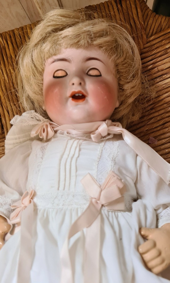 Antique Bisque Doll ABG #1361 Alt Beck & Gottschalck Germany 13