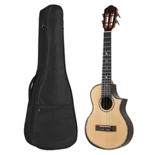 High End All Solid 26'' Tenor Ukulele Top Solid Spruce and Back Rosewood Ukelele
