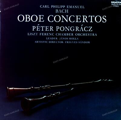 C.P.E Bach - Pongrácz, Rolla - Oboe Concertos LP '