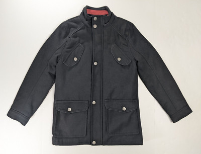 Urban Republic Jacket Youth Size Large 14-16 Black Full Zip Coat Pockets