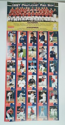 プロ野球カードゲームセット 1994-1997 1997 Pawsox Team Photo Album PAWTUCKET RED SOX Player Card Set