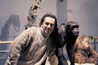 Presenter Bart Bosch of the Dutch TROS TV show De Leukste Dieren Old Photo