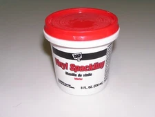 DAP 070798121300 Vinyl Spackling Raw Building Material 1/2 Pint White 8 fl oz
