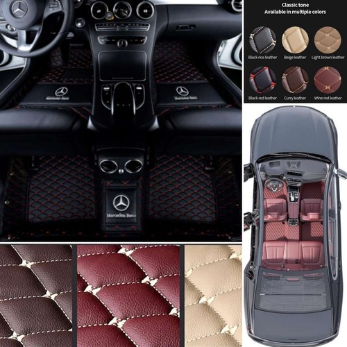 For Mercedes Benz All Model Car Floor Mats Custom Carpets Waterproof All Weather - Bild 3 von 36