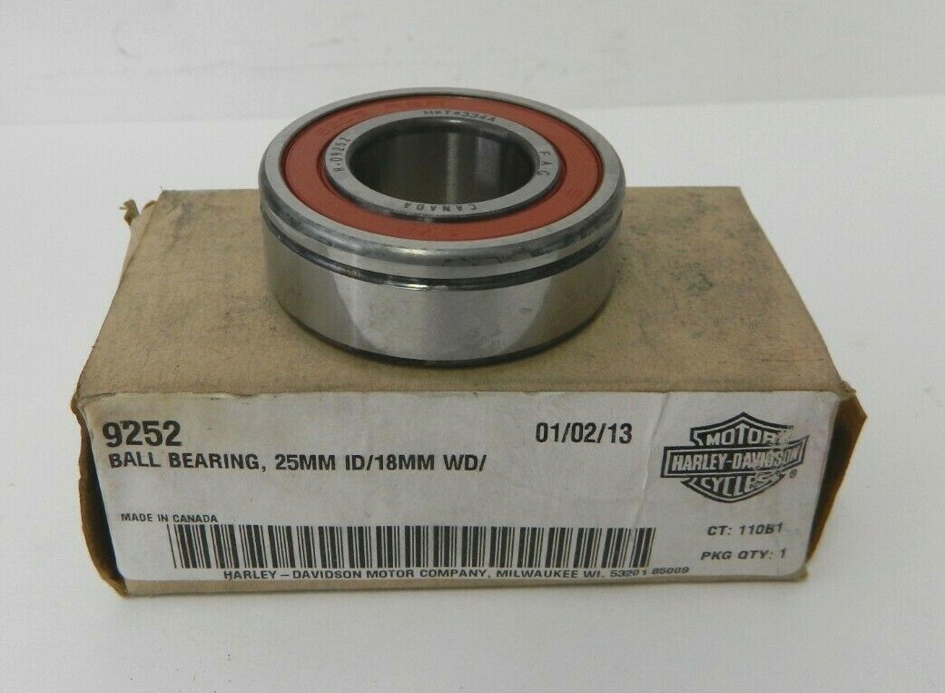 Genuine Harley Davidson Wheel Bearing 25mm ID/18MM WD 9252 eBay