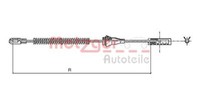 Metzger 11.5959 Seilzug, Feststellbremse FüR Opel