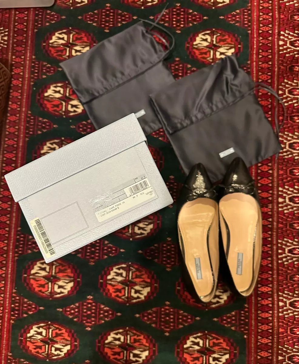 Prada pointy store toe flat