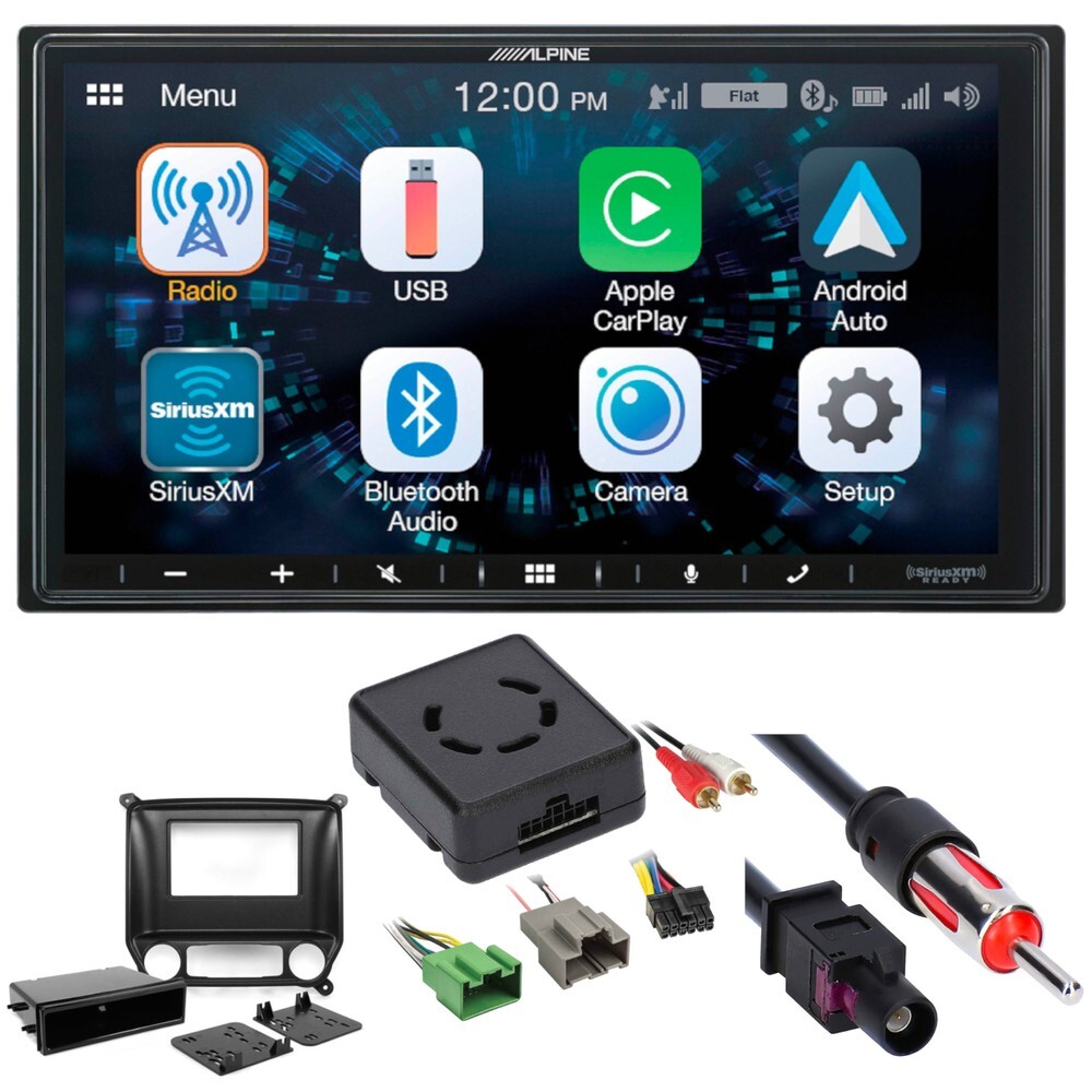 2014-2018 Chevrolet Silverado Alpine Double Din Bluetooth Stereo