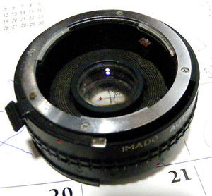 2X Tele-Converter for Nikkor  manual-focus 35mm film SLR lenses (Imado brand)