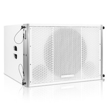 Sound Town 15" Powered Line Array Subwoofer 600W RMS 1200W White ZETHUS-115SWPW