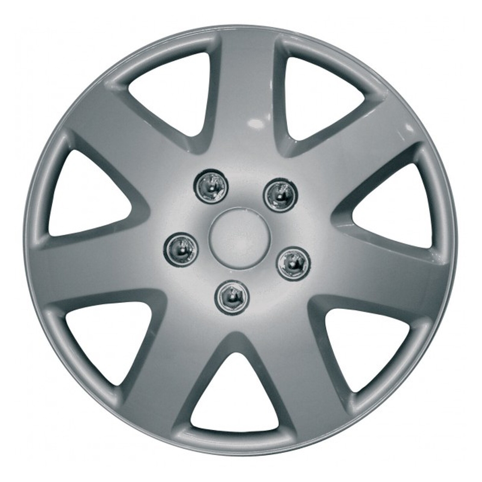 Premium Tempest Wheel Trim - Set of 4 - 16 inch - Silver - Streetwize SWUX46
