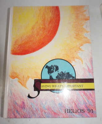 1991 West Bend West East WI High School Yearbook Annual Wisconsin