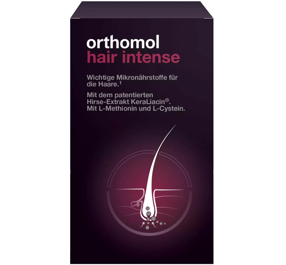 ORTHOMOL Hair Intense, 60 Kapseln für 30 Tage, PZN 16563662