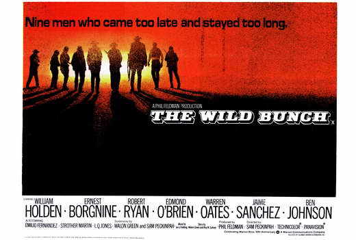 THE WILD BUNCH Movie POSTER 27x40 B William Holden Ernest Borgnine