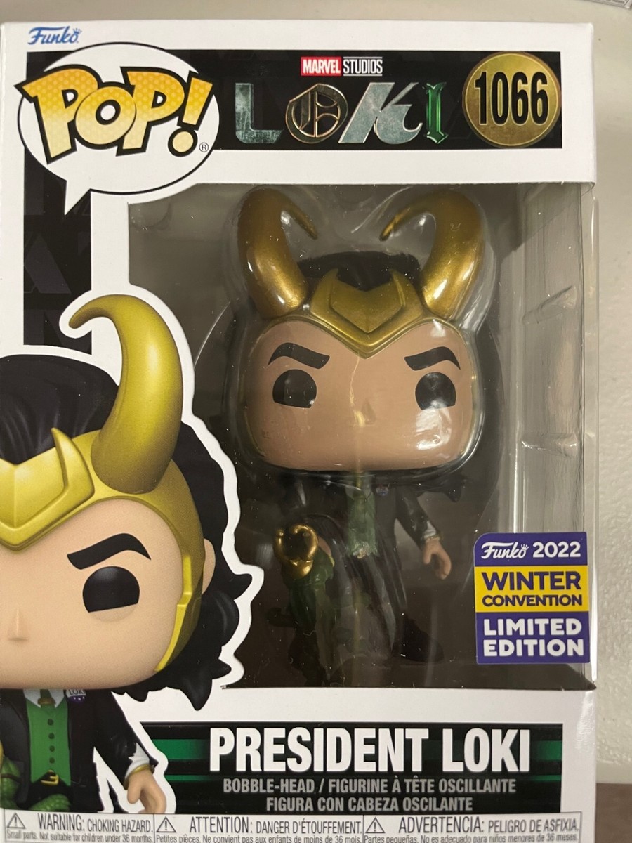 Funko Pop! Marvel Loki Wintercon President Loki 2022 1066 | eBay Funko Pop! Marvel Loki Wintercon President Loki 2022 1066 | eBay