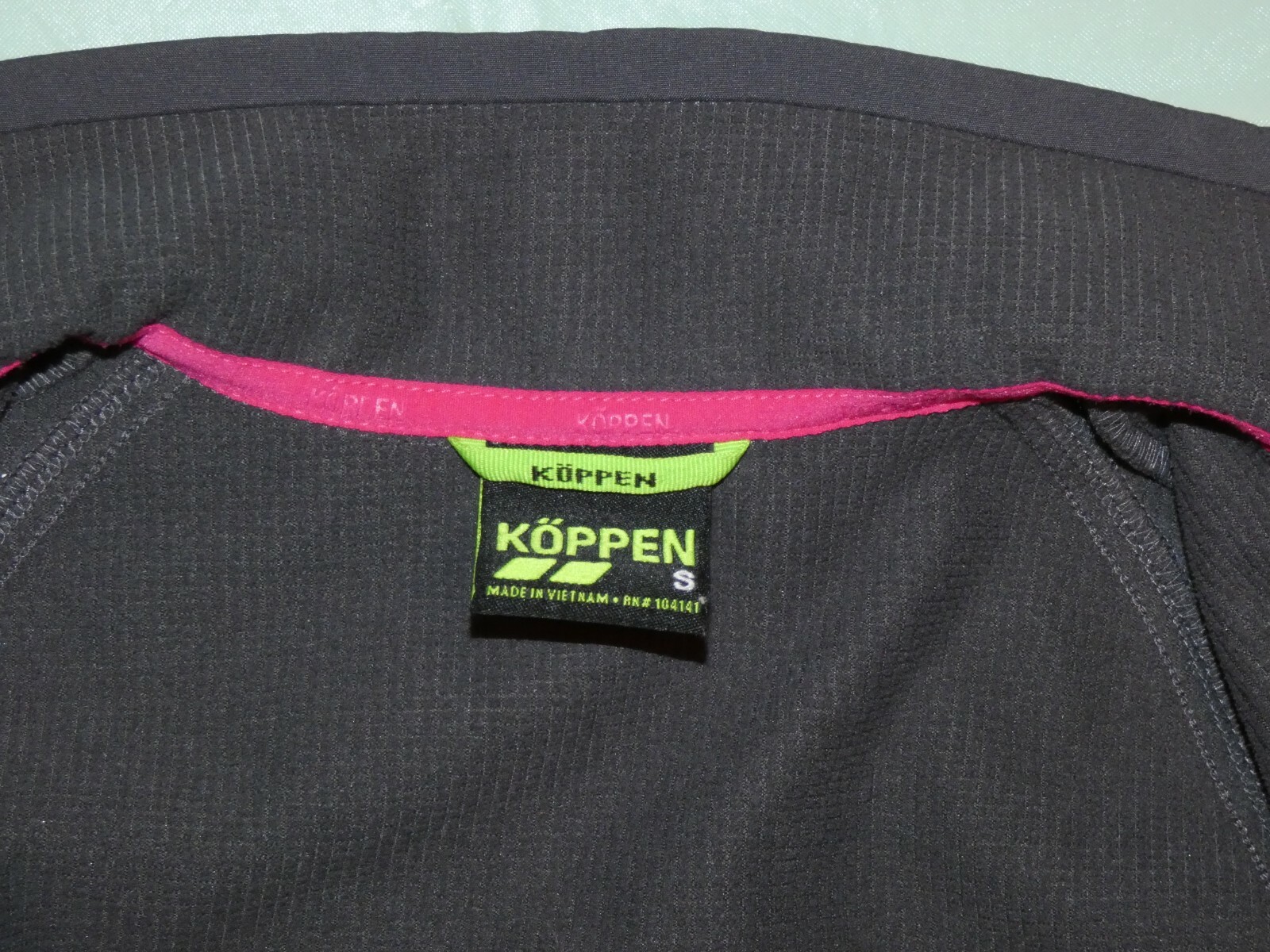 Koppen Womens Polyester Soft Shell Small Full Zip… - image 3