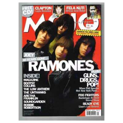 Mojo Magazine May 2011 mbox2863/a  Ramones - Bootsy Collins - Foo Fighters