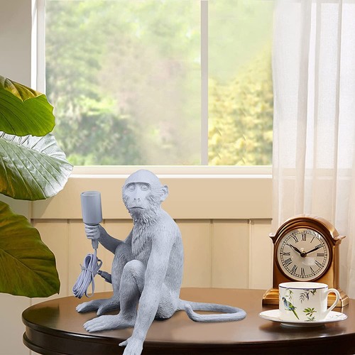 Monkey Table Light Resin Desk Accent Lamp for Children's Living Room Bedside USA - Picture 18 of 19