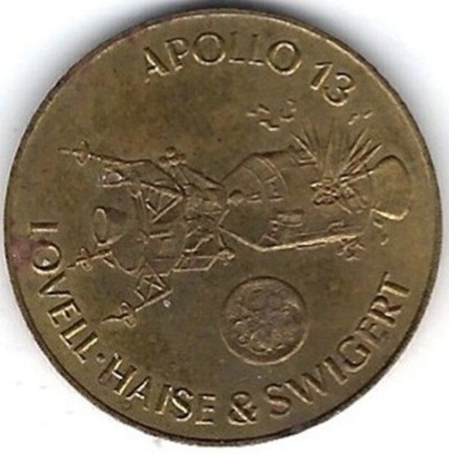 Shell Token - Space Epos - Apollo 13 - REF 5352 - Vintage Collection - Bild 1 von 2