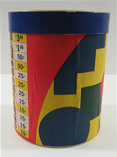 Bar Flash Kan of Koin 5 Ct Counter Tub Cash Prize Pull Tab Gambling Old Stock - Picture 2 of 5