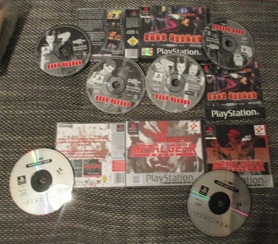 PS1   PS3  Metal Gear Solid   Fear Effect  Action  Playstation  Spiel Game
