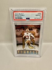 2022 Panini Select - Select Numbers Brock Purdy #SN-5 (RC)