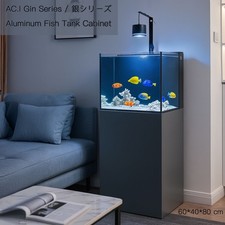 Aluminium Fish Tank Cabinet Aquarium Stand 60*40*80 Contemporary and Simple Desi