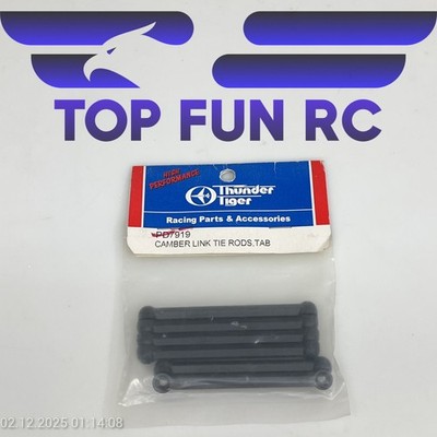 THUNDER TIGER PD7919 CAMBER LINK TIE RODS, TAB FOR TOMAHAWK BX
