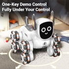 8-Wheel Robot Dog RC Toy with Gesture Control & Dual Remote, Smart Interactive — photo 4