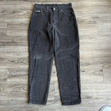 90s Vintage Riveted By Lee Tapered Brown Corduroy Pants 30/28