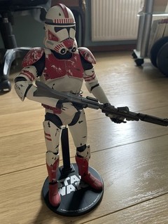 Sideshow Clone Shock Trooper Coruscant Guard 1:6 Keine Hot Toys Figur!