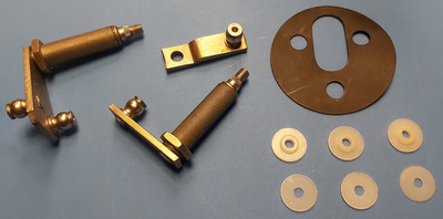 BMW E3 , 2.5-3.0-3,3 ,Scheibenwischer Lager+Montagematerial,NOS aus Altbestand