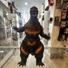 Bandai Godzilla Burning Godzilla Action Figure Black with Orange Details