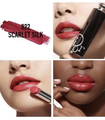 Dior Addict Red Lipstick Shine Hydrating 822 Scarlet Silk UVP 33,00 £ 