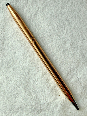 Cross Ballpoint Pen, 1/20 14k Gold Filled USA | eBay