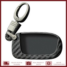 New Key Fob Case Cover Ring Chain For Jeep Dodge Chrysler Accessories