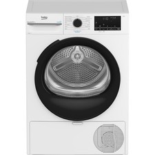 Image of Beko SteamCure 8kg Heat Pump Tumble Dryer - A++ Rated, Quiet - White BM3T3833W