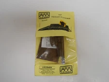 AM MODELS FREIGHT PLATFORM HO SCALE  1/87 MODEL RAILROAD TRAINS