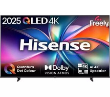 HISENSE E7Q 50" QLED 4K Smart AI TV with Freely - 50E7QTUK - REFURB-A