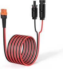 12AWG 25FT Solar to XT60i Cable 2 10 25 35 25FT,