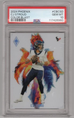 2024 Phoenix CJ Stroud Color Blast #CB-22 - PSA 10 GEM MINT
