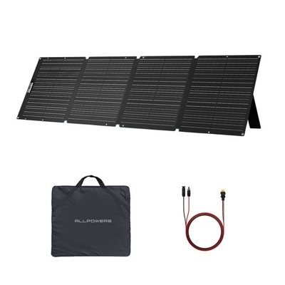 ALLPOWERS SOLAX 100W 200W Foldable Solar Panel Portable Solar Charger Camp Trip