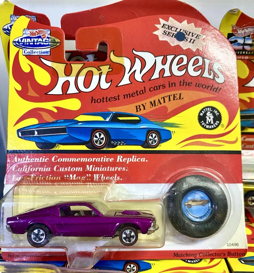 1:64 Hot Wheels 25 Anniversary Redlines x 6 Mustang,Nomad, Twin Mill,Deora +++ - Image 4 of 4